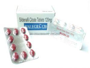 Malegra-120 by Sunrise Remedies Pvt. Ltd.