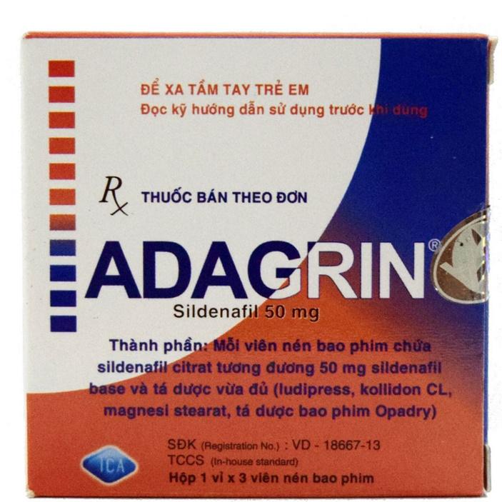 Adagrin 50/100mg Review: Vietnamese Sildenafil Brand
