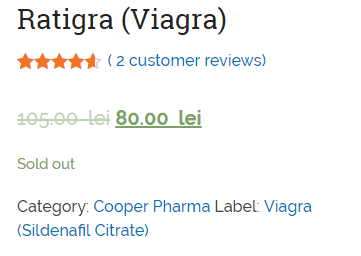 Ratigra Price