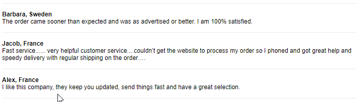Cheap Rx User Testimonials Cheap Rx User Testimonials